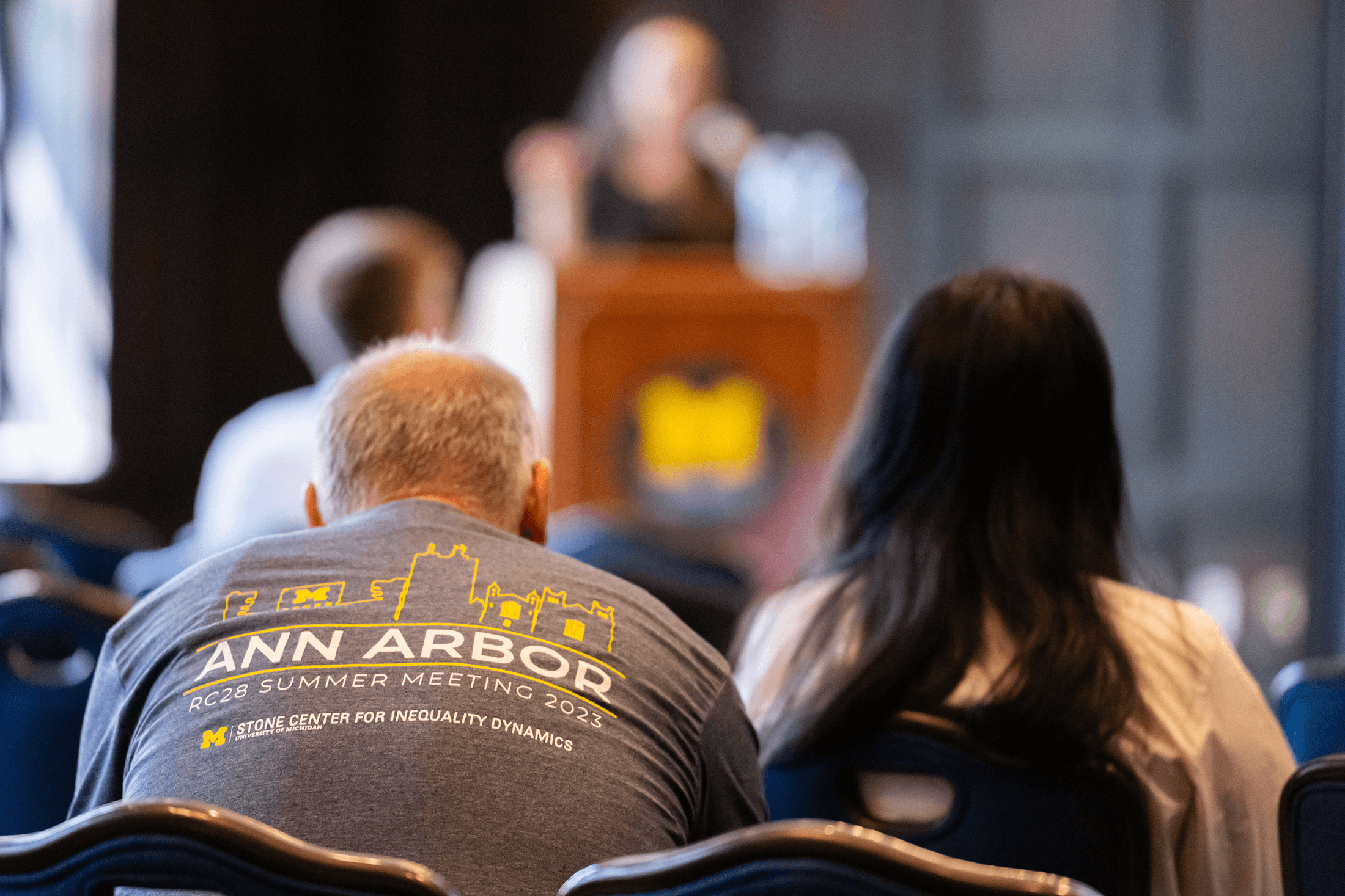 Audience members at the RC28 Summer Conference