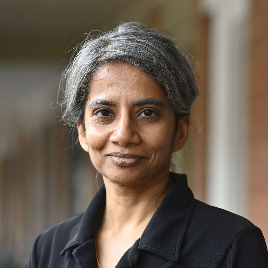 a headshot of Monica Prasad